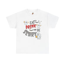 Load image into Gallery viewer, Spooky Halloween Tee, Perfect for Costume Parties, Ghost Lovers, Fun Fall Gatherings, Casual Wear, Halloween Spirit Shirt
