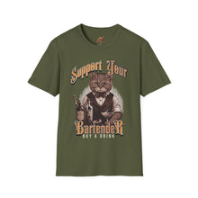 Load image into Gallery viewer, Support Your Bartender, Buy a Drink T-Shirt
