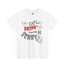 Load image into Gallery viewer, Spooky Halloween Tee, Perfect for Costume Parties, Ghost Lovers, Fun Fall Gatherings, Casual Wear, Halloween Spirit Shirt
