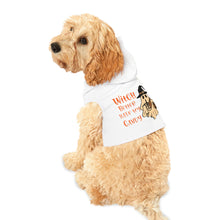 Load image into Gallery viewer, Cute Pet Hoodie - Halloween Costume for Dogs, Witch Theme, Cozy Apparel, Pet Gift, Trick or Treat Outfit
