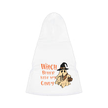Load image into Gallery viewer, Cute Pet Hoodie - Halloween Costume for Dogs, Witch Theme, Cozy Apparel, Pet Gift, Trick or Treat Outfit
