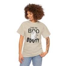 Load image into Gallery viewer, Spooky Halloween Tee, Funny Ghost T-Shirt, Unisex Halloween Shirt, Cute Halloween Gift, Humor Tee for Fall Celebrations
