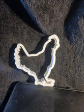 Load image into Gallery viewer, 3D Print of Rooster and Hen Cookie Cutters,
