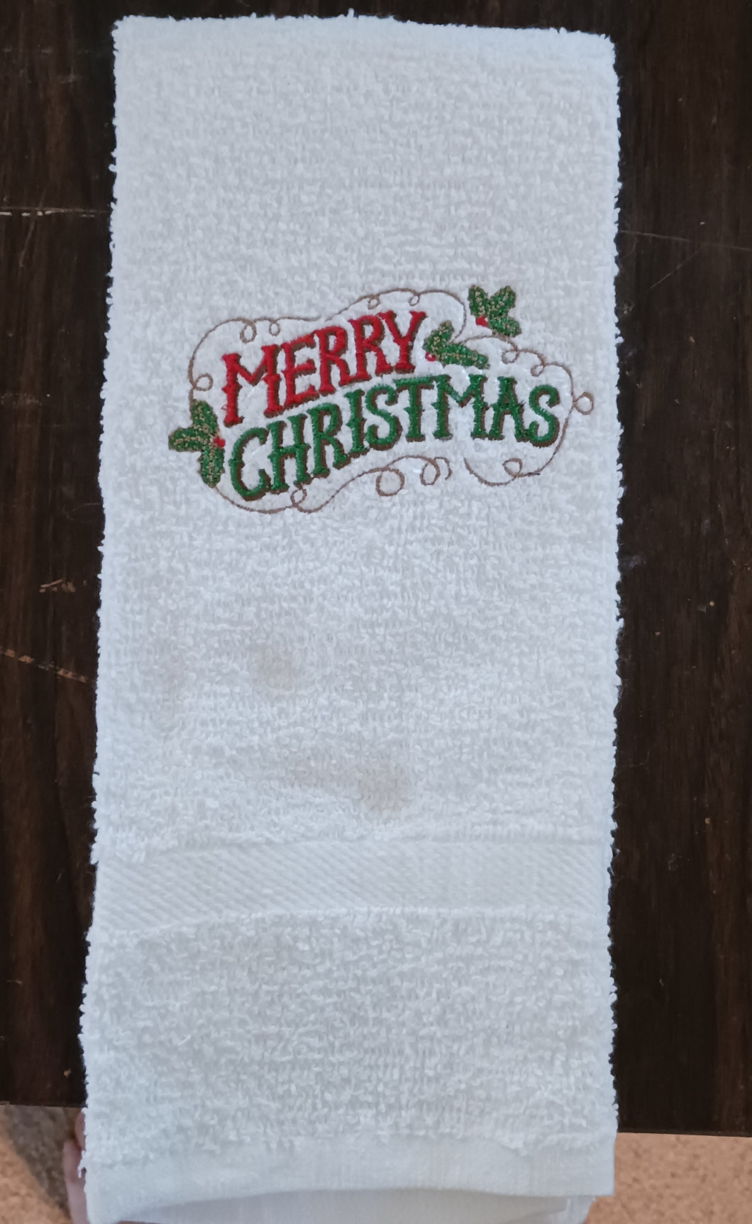 Embroidered Hand Towel 