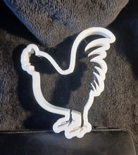 Load image into Gallery viewer, 3D Print of Rooster and Hen Cookie Cutters,
