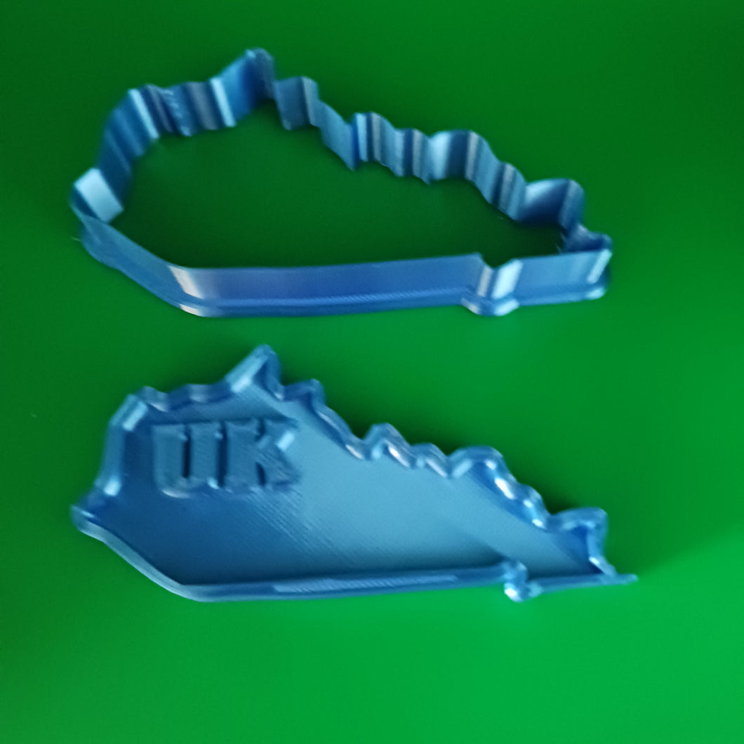 3D Kentucky Cookie Cutter and Stamp, University of KY
