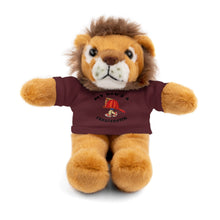 Load image into Gallery viewer, Gift for Infants a Stuffed Animals with Tee My Dad&#39;s A Firefighter
