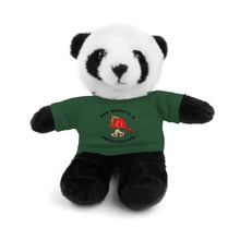 Load image into Gallery viewer, Gift for Infants a Stuffed Animals with Tee My Uncle is a Firefighter
