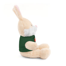Load image into Gallery viewer, Gift for Infants a Stuffed Animals with Tee My Dad&#39;s A Firefighter
