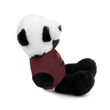 Load image into Gallery viewer, Gift for Infants a Stuffed Animals with Tee My Dad&#39;s A Firefighter
