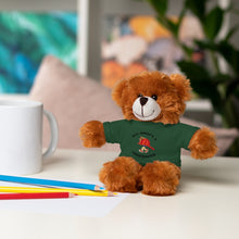 Load image into Gallery viewer, Gift for Infants a Stuffed Animals with Tee My Uncle is a Firefighter
