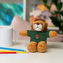 Load image into Gallery viewer, Gift for Infants a Stuffed Animals with Tee My Uncle is a Firefighter
