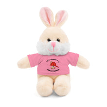 Load image into Gallery viewer, Gift for Infants a Stuffed Animals with Tee My Uncle is a Firefighter
