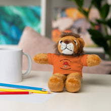 Load image into Gallery viewer, Gift for Infants a Stuffed Animals with Tee My Uncle is a Firefighter
