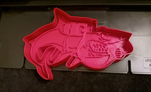 Load image into Gallery viewer, 3D Cookie Cutter and Stamp, Scuba Shark
