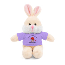 Load image into Gallery viewer, Gift for Infants a Stuffed Animals with Tee My Dad&#39;s A Firefighter
