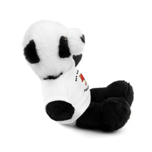 Load image into Gallery viewer, Gift for Infants a Stuffed Animals with Tee My Uncle is a Firefighter
