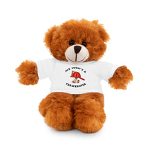 Load image into Gallery viewer, Gift for Infants a Stuffed Animals with Tee My Uncle is a Firefighter
