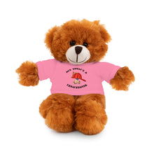 Load image into Gallery viewer, Gift for Infants a Stuffed Animals with Tee My Uncle is a Firefighter
