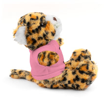 Load image into Gallery viewer, Gift for Infants a Stuffed Animals with Tee My Uncle is a Firefighter
