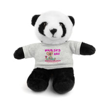 Load image into Gallery viewer, Nurses are unnnBearable Courageous Stuffed Animals with Tee For Infants
